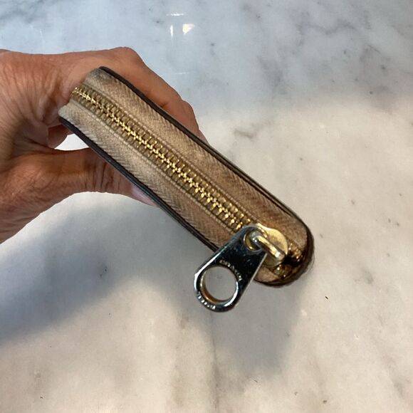 Coach Signature Continental Leather Full Zip Wallet - Picture 11 of 16